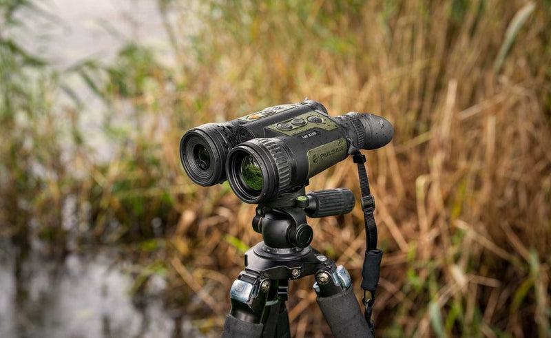 Ventex XT50 thermal binoculars in the field