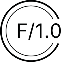 Fast aperture F/1.0 lens